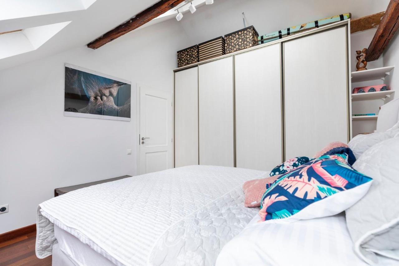 Beautiful And Romantic Penthouse With Two Terraces Bratislava Bagian luar foto