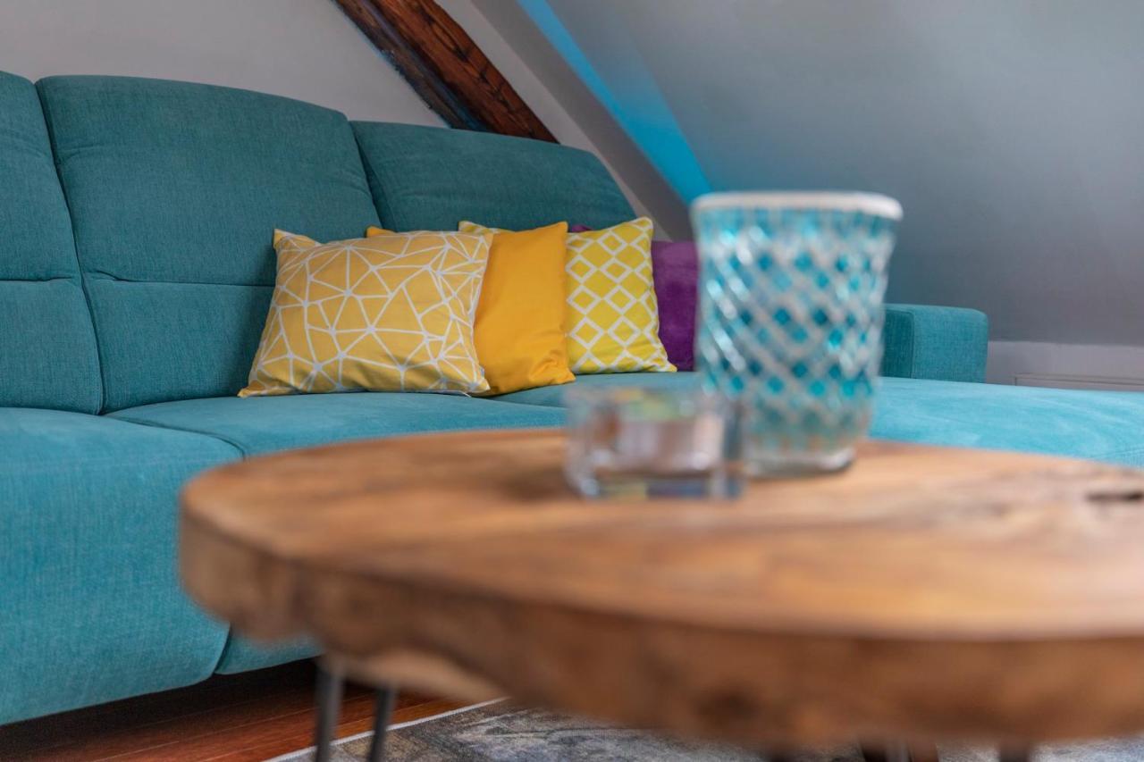 Beautiful And Romantic Penthouse With Two Terraces Bratislava Bagian luar foto